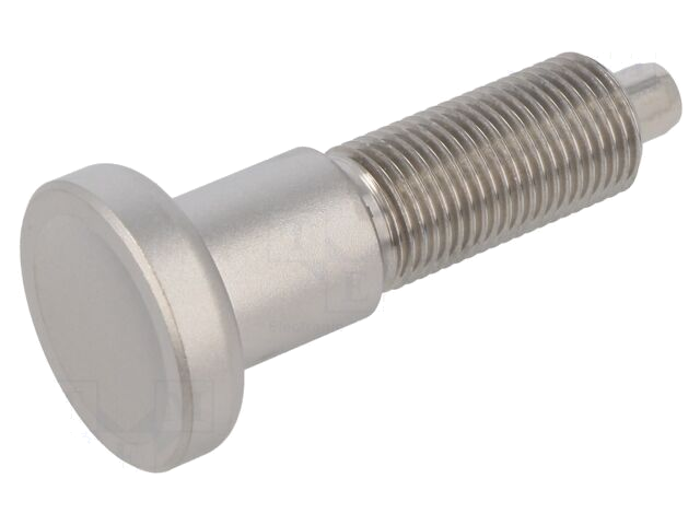 Blokkeerknop; Schroefdr: M16; 8mm; roestvrij staal; Spoed: 1,5