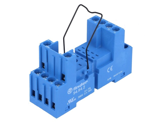 Socket; PIN: 14; 85.02,85.04; op DIN-rail; Serie: 55.32,55.34
