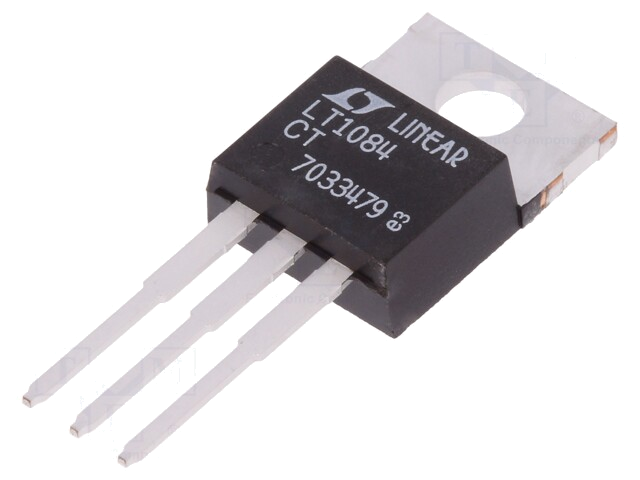 IC: spanningsstabilisator; LDO,regelbaar; 1,2÷29V; 5A; TO220-3