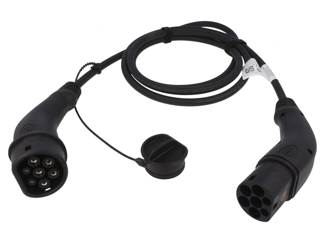 Kabel: eMobility; 1x0,5mm2,5x2,5mm2; 480V; 11kW; IP44; 2,5m; 20A