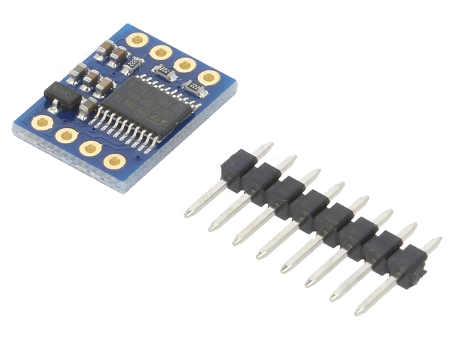 Sensor: kantelen; I2C; MPU-6050; 15,5x11,5mm; 3÷5VDC; Arduino
