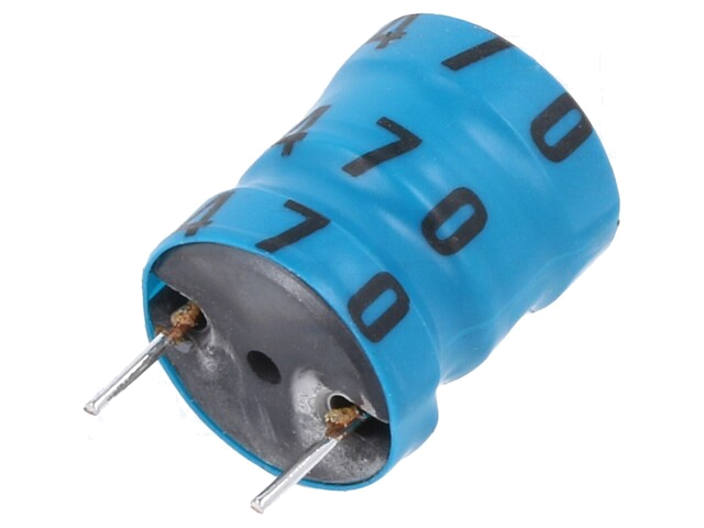 Smoorspoel: ferriet; 47uH; 2,2A; 110mΩ; ±10%; 10kHz