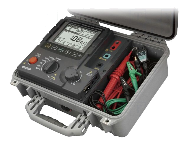 Meter: isolatieweerstand; LCD; VAC: 30÷600V; VDC: 30÷600V; 5nF÷50uF