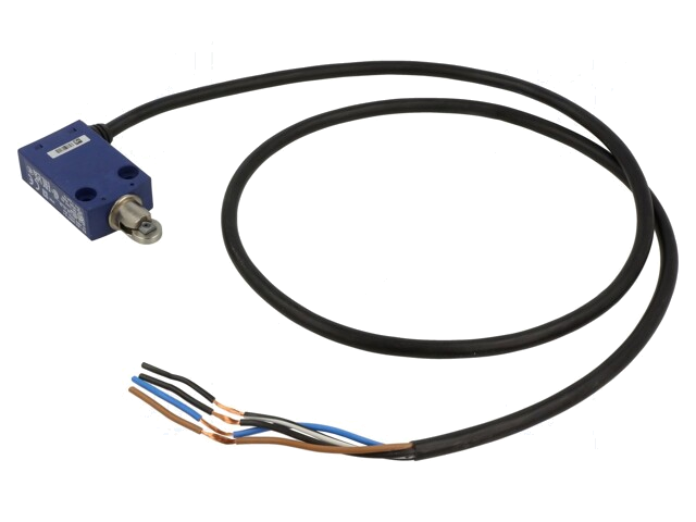 Eindschakelaar; metalen rol Ø11,6mm; NO + NC; 6A; max.250VAC