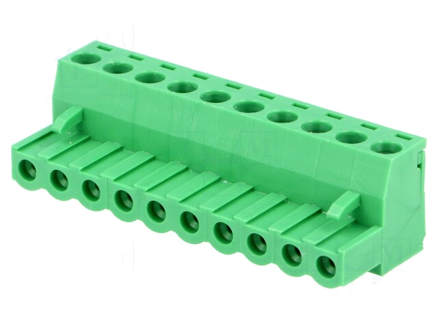 Ontkoppelbare terminal strip; Contactr: 5,08mm; banen: 10; recht