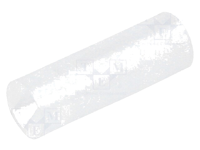 Afstandbus; LED; Øext: 4mm; ØLED: 3mm; L: 12mm; natuurlijk; UL94V-2