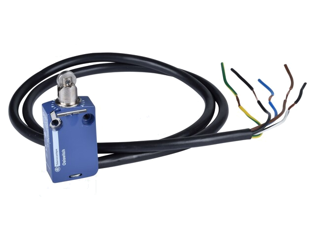 Eindschakelaar; metalen rol Ø11,6mm; NO + NC; 6A; max.250VAC