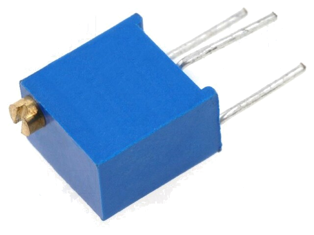 Potentiometer: montage-; meerslagen; 20Ω; 250mW; ±10%; THT; cermet