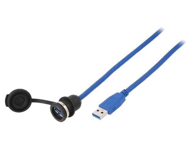 Kabel-adapter; USB-A aansluiting,USB-A-stekker; 1310; USB 3.0