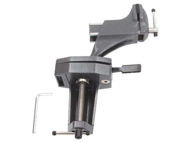 Bankschroef; aluminium; Bekbreedte: 50mm; met kogelscharnier