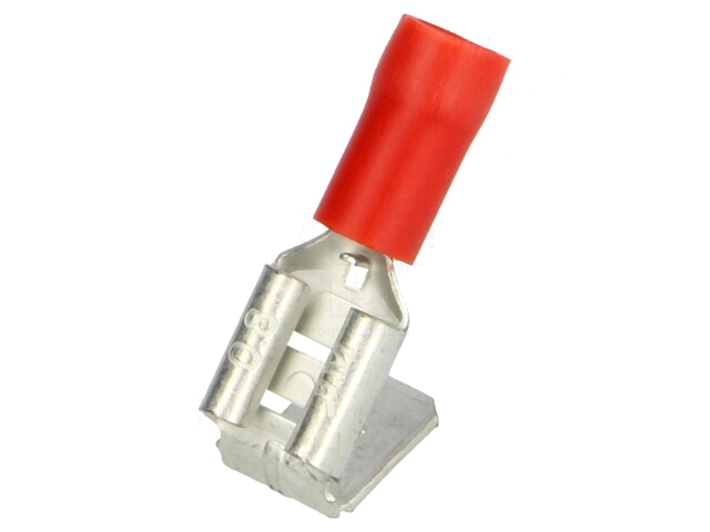 Connector: vlak; 6,3mm; 0,8mm; vrouwelijk/mannelijk; 0,25÷1,5mm2