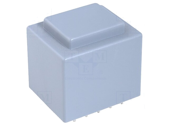 Transformator: ingegoten; 2,5VA; 230VAC; 6V; 6V; 200mA; 200mA; PCB