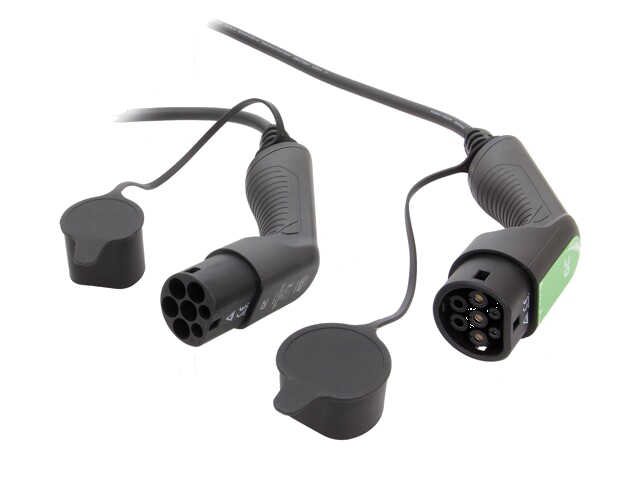 Kabel: eMobility; 230V; 3,6kW; IP55; Type 2,aan beide zijden; 5m