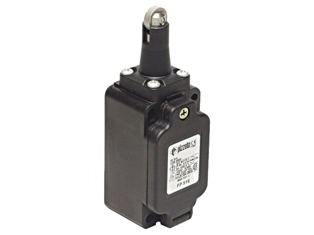 Eindschakelaar; roller van staal Ø13mm; NO + NC; 10A; max.500VAC