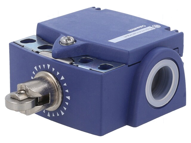Eindschakelaar; metalen rol Ø11,6mm; NO + NC; 10A; max.250VAC