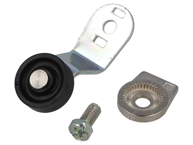 Aandrijfkop; hendel R 40mm, roller van kunststof Ø20mm