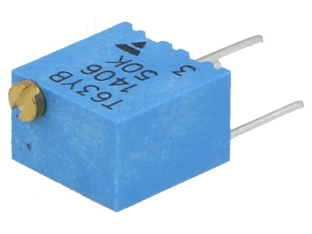 Potentiometer: montage-; meerslagen; 50kΩ; 250mW; ±10%; lineair