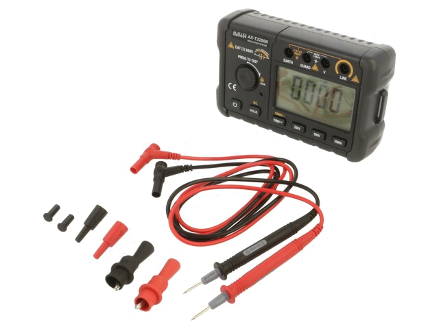 Meter: isolatieweerstand; LCD; (1999); VAC: 750V; ±(1%+6digit)