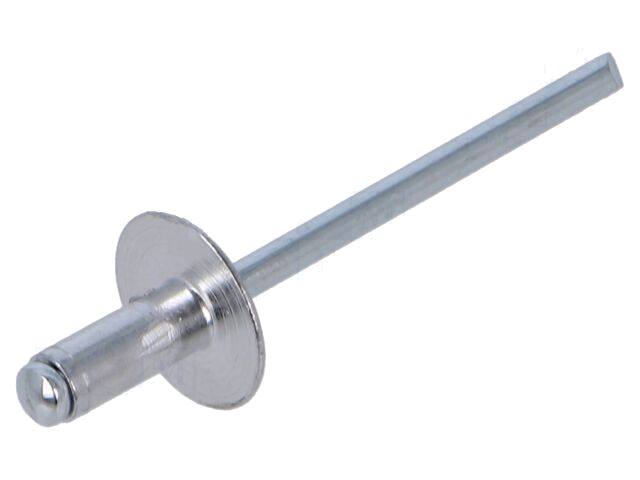 Klinkn; aluminium; Diam.klinkn: 4mm; L.klinknagel: 10mm; 50st.