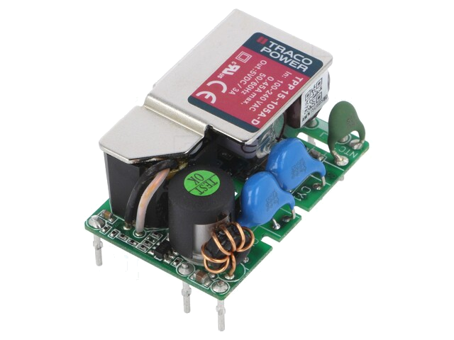 Voedingseenheid: schakelende; open; 15W; 120÷370VDC; 85÷264VAC