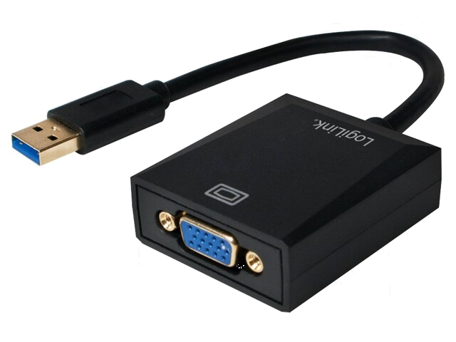Adapter; USB 2.0,USB 3.0; zwart; zwart