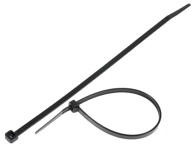Kabelbinder; L: 203mm; W: 4,6mm; polyamide; 215,5N; zwart; Ømax: 55mm