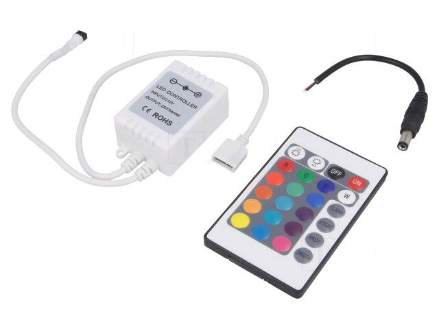 Besturing LED; Ch: 3; 6A; Uvoed: 12VDC; Uuit: 12VDC