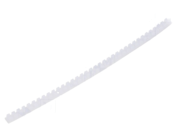 Randbescherming; PTFE; L: 3m; natuurlijk; D.paneel: 0,4÷1,3mm