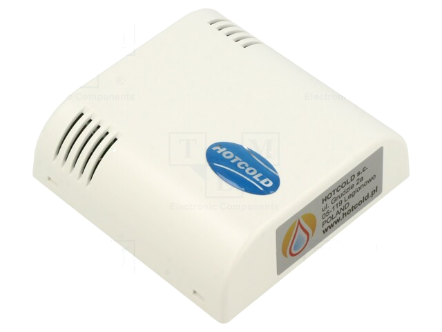 Omvormer: temperatuur en vochtigheid; Bereik: 0÷100% RH; 24VDC