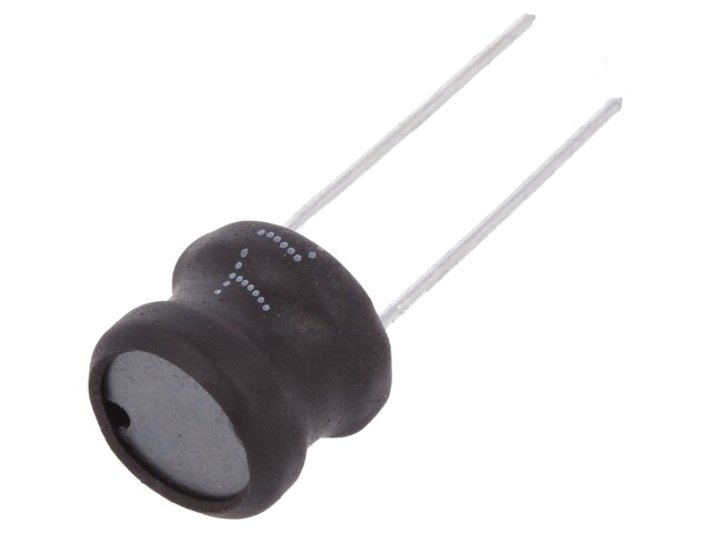 Smoorspoel: draadgewonden; THT; 33uH; 2,2A; ±10%; Ø9,5x8,5mm