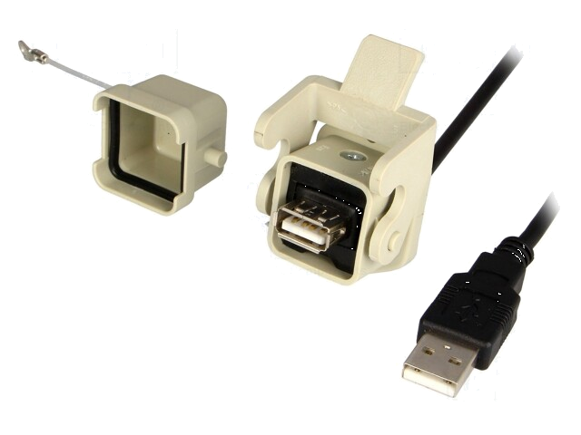 Kabel-adapter; USB-A aansluiting,USB-A-stekker; 1310; USB 2.0