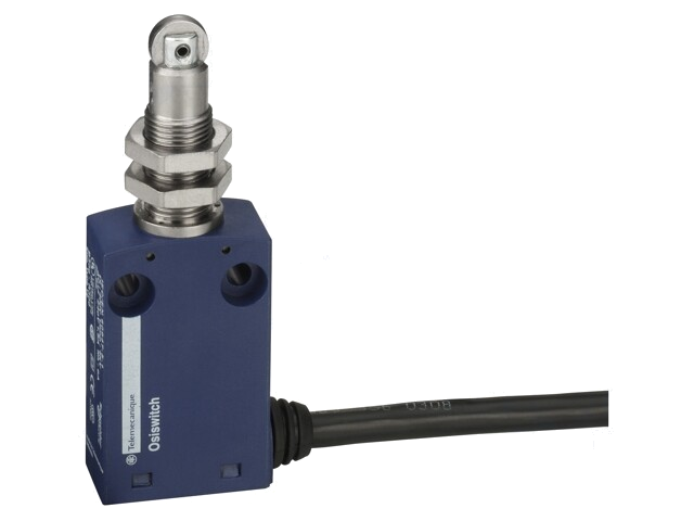 Eindschakelaar; NO + NC; 6A; max.250VAC; max.250VDC; kabel 1 m