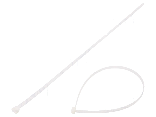 Kabelbinder; L: 450mm; W: 7,6mm; polyamide; 550N; natuurlijk