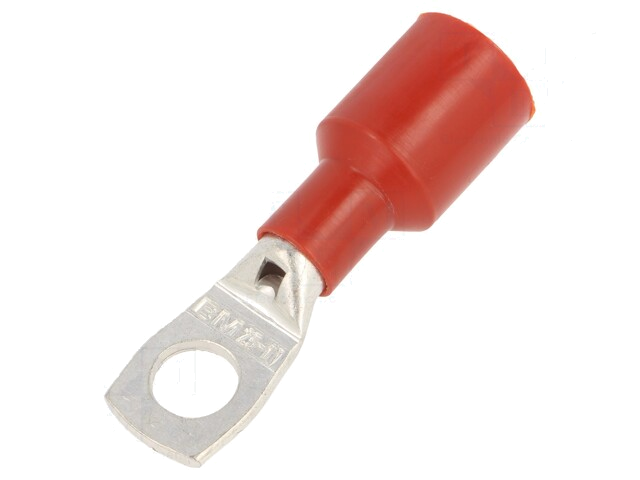 Uiteinde: buis; M10; Ø: 10,5mm; 25mm2; klemmen; voor draad; vertind