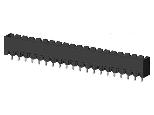 Connector: ontkoppelbare terminal strip; contact; mannelijk