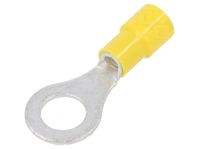 Uiteinde: oog; M8; Ø: 8,4mm; 2,63÷6,64mm2; klemmen; voor draad; geel