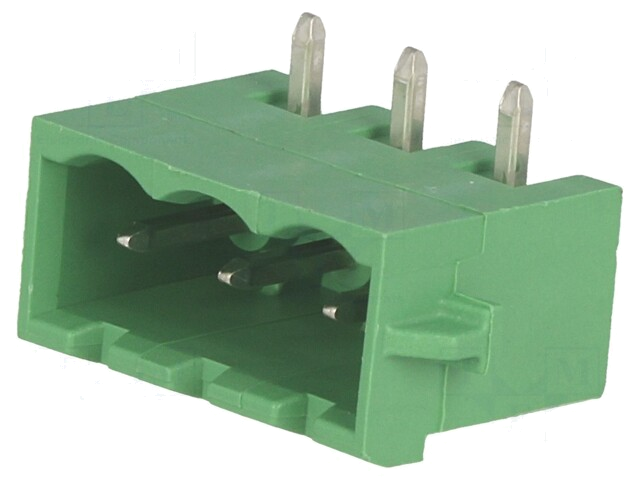 Ontkoppelbare terminal strip; 5,08mm; banen: 3; hoek van 90 °