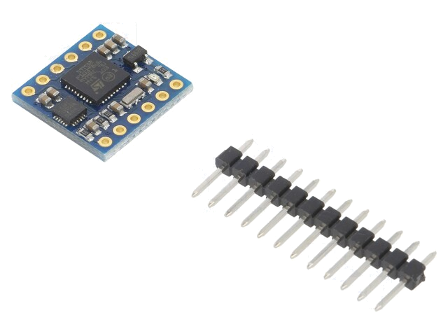 Sensor: positie; accelerometer,magnetometer,giroscoop; 3÷5VDC