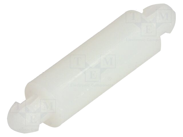 PCB-afstand; polyamide; L: 12mm; klik/klik