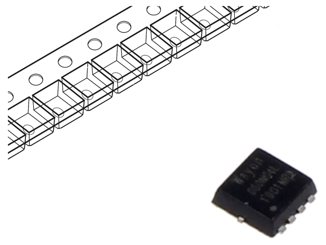 Transistor: N-MOSFET; unipolair; PDFN3030-8