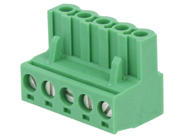 Ontkoppelbare terminal strip; 5,08mm; banen: 5; recht; stekker