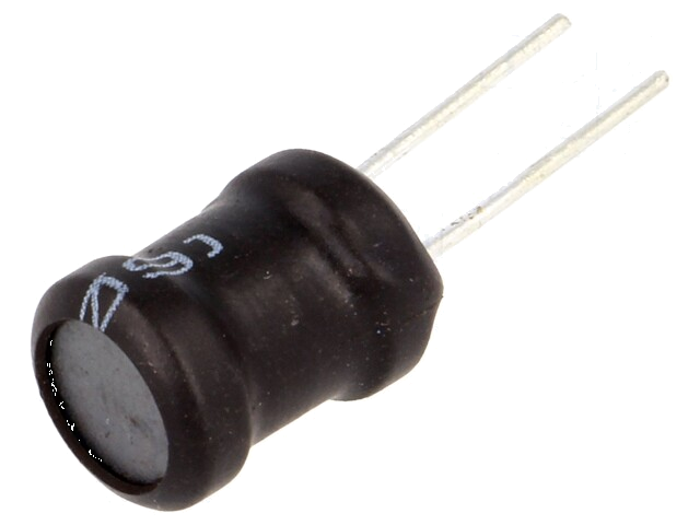 Smoorspoel: draadgewonden; THT; 100uH; 2A; 140mΩ; ±10%; verticaal