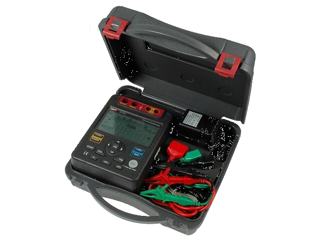 Meter: isolatieweerstand; LCD; (9999); Staafdiagram: 29segm; 19mm