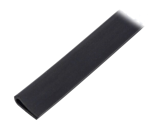 Randbescherming; EPDM; L: 10m; zwart; H: 13mm; W: 6mm; industrieel