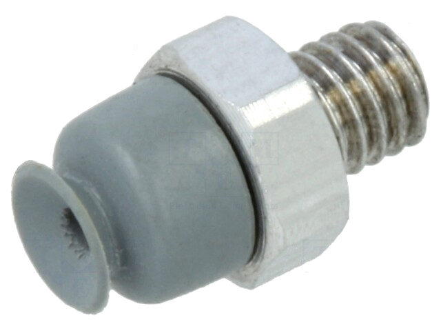 Zuignap; 3mm; M3-M; Shorehardheid: 55; Zuignap: NBR-rubber; SUF