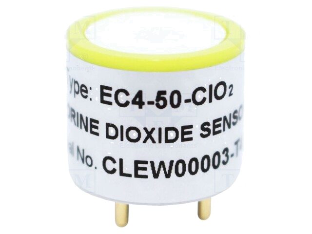 Sensor: gas; chlorine dioxide (ClO2); Range: 0÷50ppm