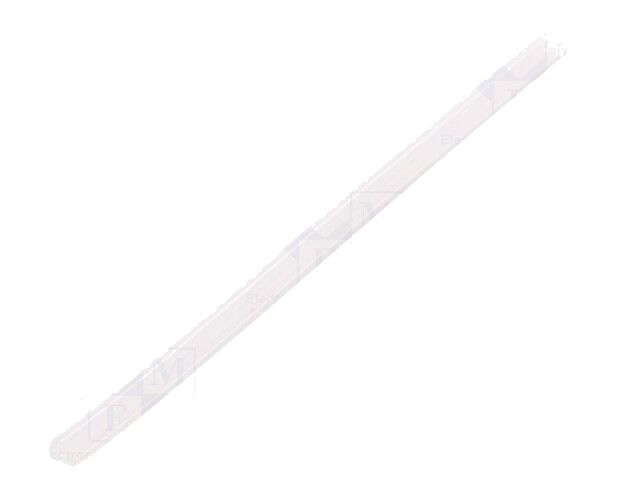 Randbescherming; polyethyleen; L: 30,5m; natuurlijk; H: 4,1mm