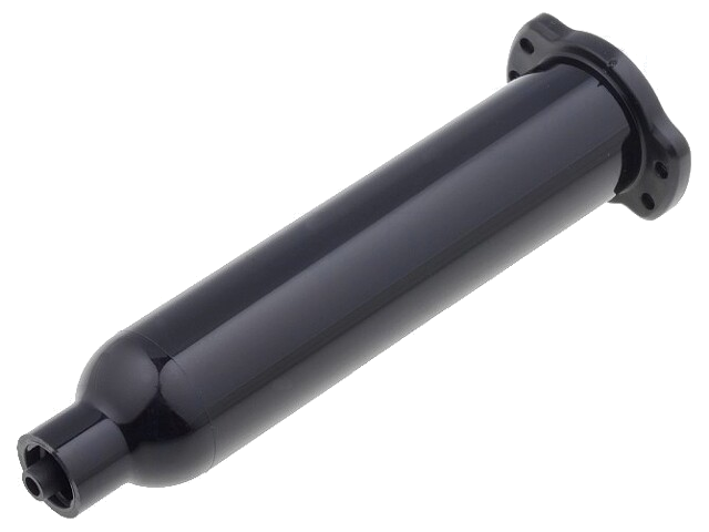 Spuitlichaam; 10ml; zwart; Luer Lock; voor dispensers; QuantX