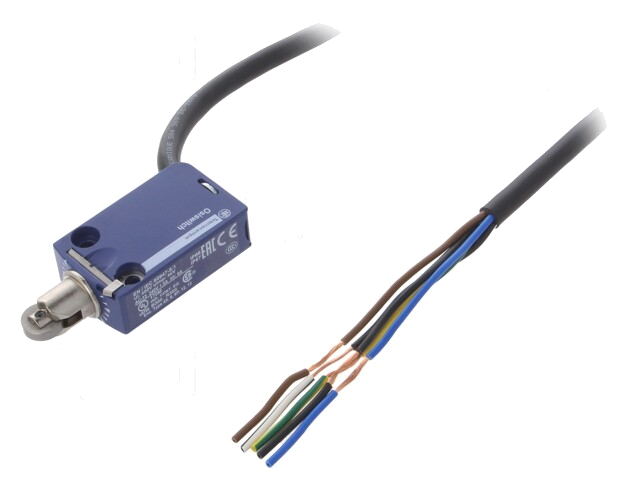 Eindschakelaar; metalen rol Ø11,6mm; NO + NC; 6A; max.250VAC