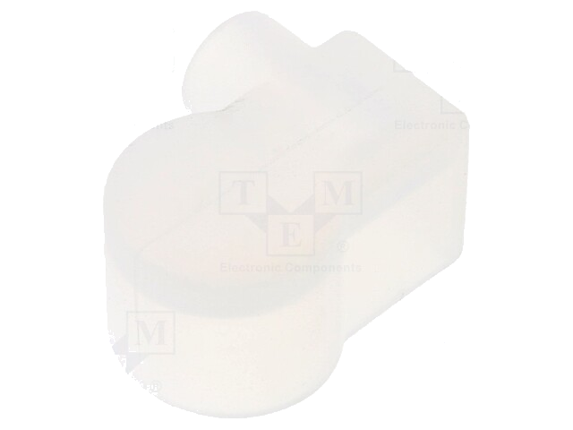 Stop; silicone; links,met gat